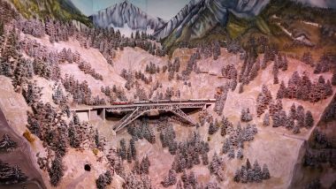 Modelbahnanlage Lötschberg, Bietschtalviadukt