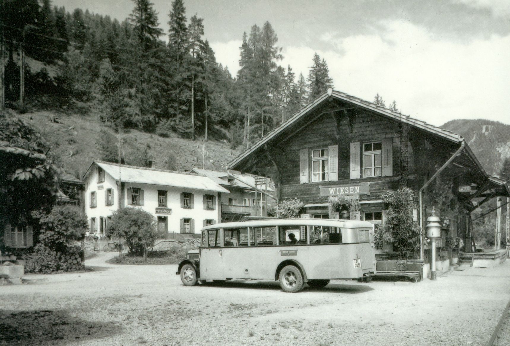 Bahnhof Wiesen 1938